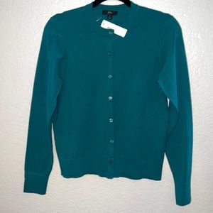 J. Crew Teal Women's Cardigan Sweater